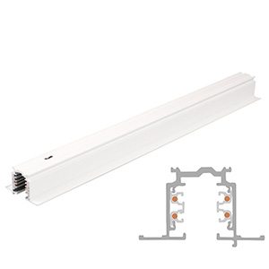 Nordic Global Pro 3 Phasen Einbauschiene weiß